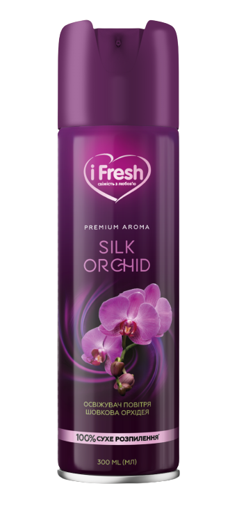 Освіжувач повітря IFRESH premium aroma silk orchid 300 мл